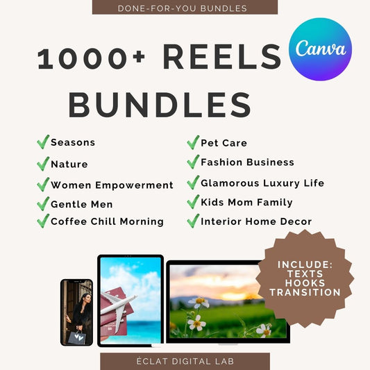 1000+ Reels Video Bundles